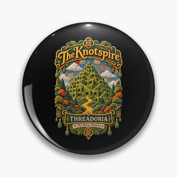 Item preview, The Knotspire - Threadoria Fantasy Realm designed and sold by gorff.