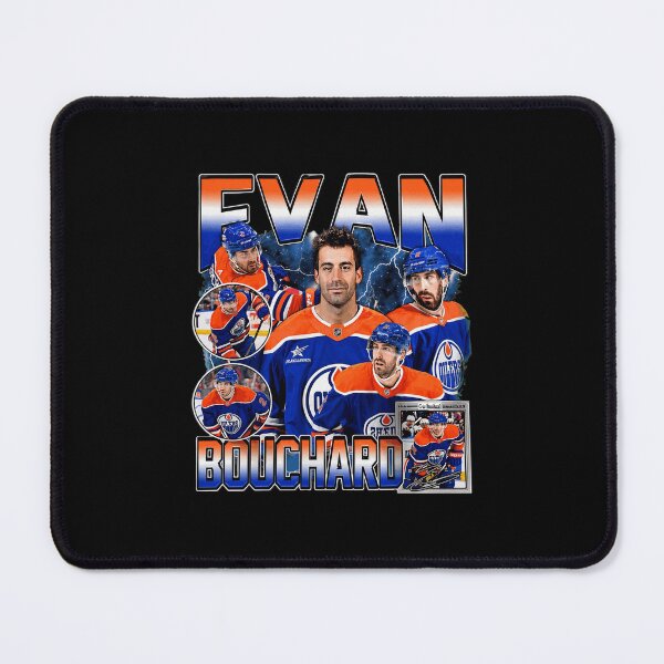 Item preview, Evan Bouchard Vintage Hockey  Oilers Retro designed and sold by Savannah207851.