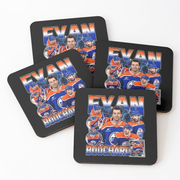 Item preview, Evan Bouchard Vintage Hockey  Oilers Retro designed and sold by Savannah207851.