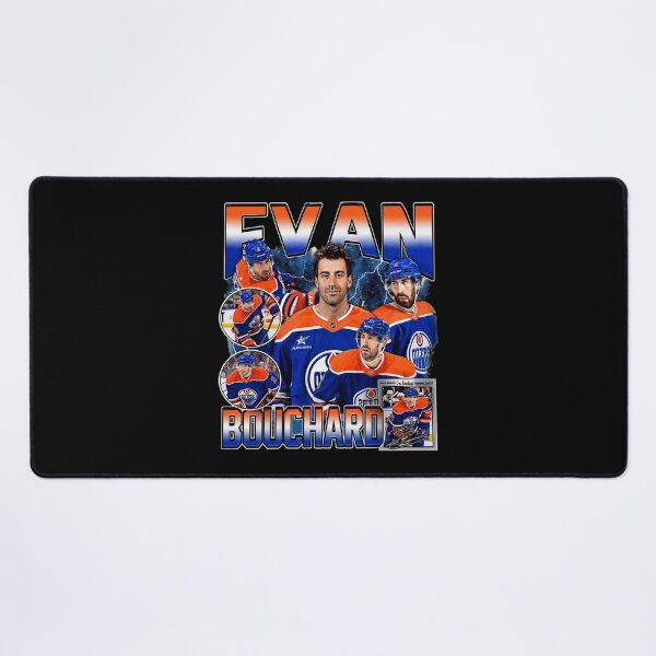 Item preview, Evan Bouchard Vintage Hockey Oilers Retro designed and sold by Savannah207851.