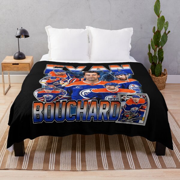 Item preview, Evan Bouchard Vintage Hockey  Oilers Retro designed and sold by Savannah207851.