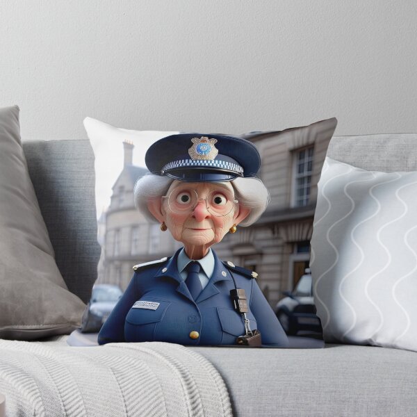 Item preview, Old Fart as a Police woman designed and sold by Colin Bentham.