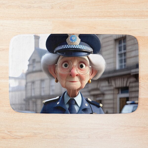 Item preview, Old Fart as a Police woman designed and sold by Colin Bentham.