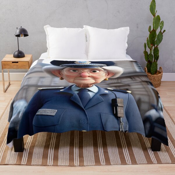 Item preview, Old Fart as a Police woman designed and sold by Colin Bentham.