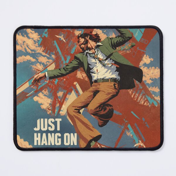 Item preview, Harrier Du Bois Falling Poster – Disco Elysium Art designed and sold by · GAMING SOUL ·.
