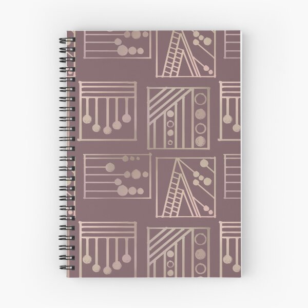 Item preview, Geometric Pattern in Brown and Beige  designed and sold by JaygiesDesign.