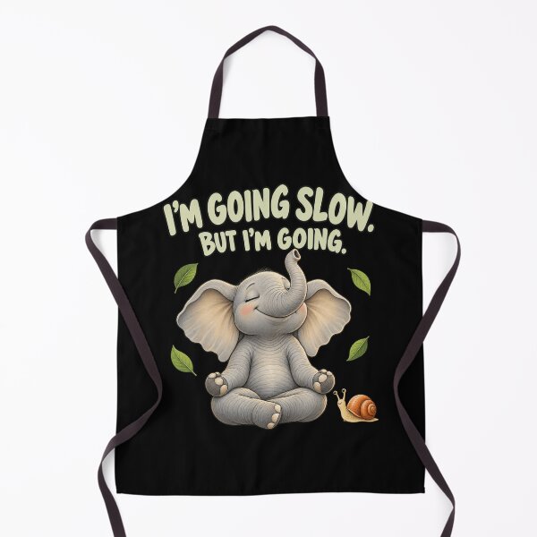 Item preview, I'm Going Slow But I'm Going Elephant designed and sold by Svenniibee.