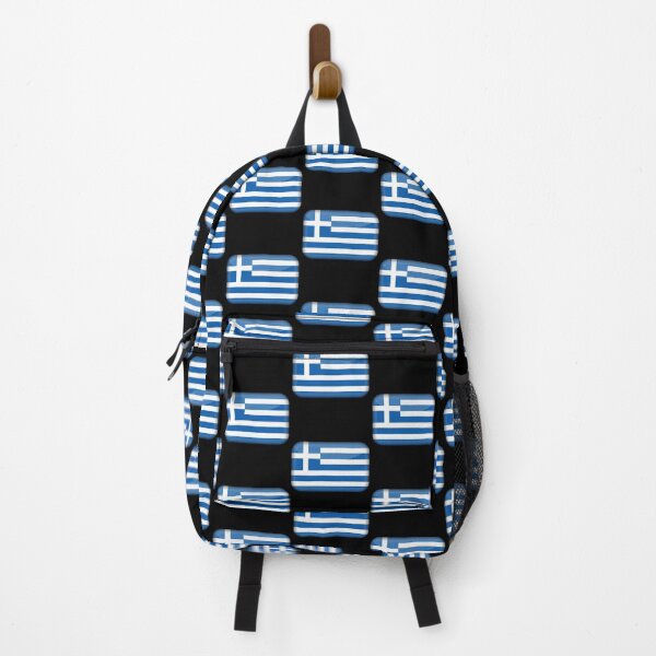 Item preview, Greek 3D Flag Cultural Identity & Expat Style designed and sold by YAZ.