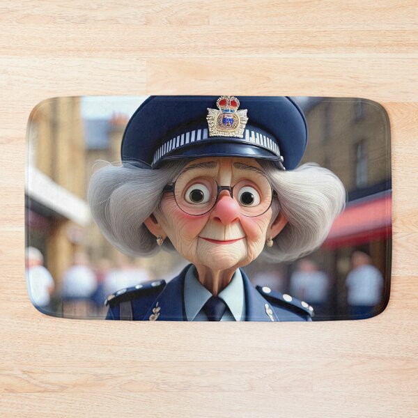 Item preview, Old Fart as a Police woman designed and sold by Colin Bentham.
