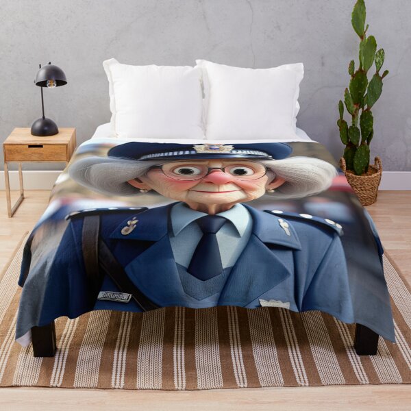 Item preview, Old Fart as a Police woman designed and sold by Colin Bentham.
