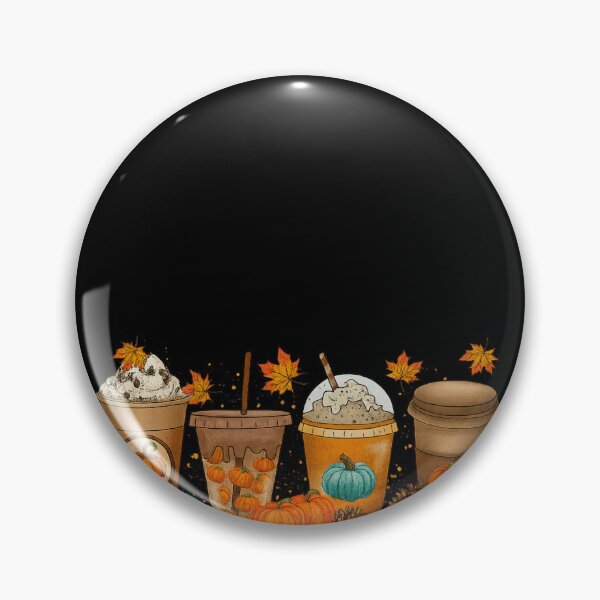 Item preview, Fall Coffee Cups Pumpkins and Autumn Leaves designed and sold by DoArtITa.
