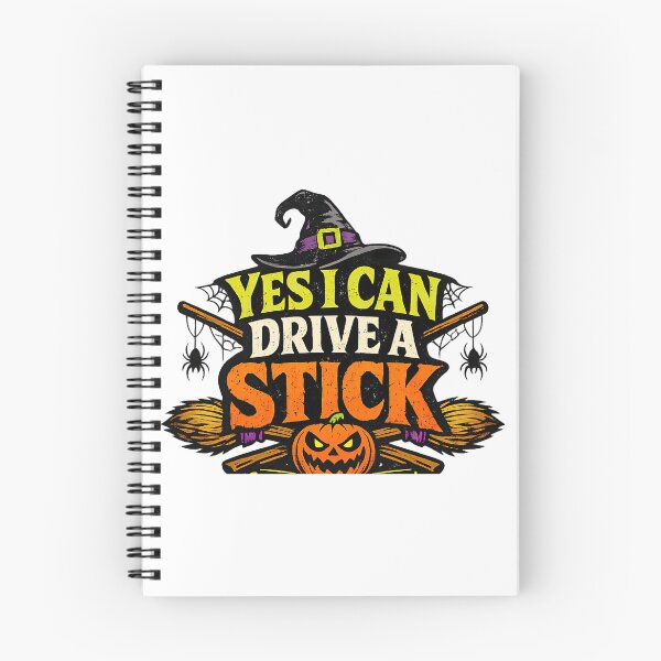Item preview, Yes I Can Drive A Stick, Halloween Humor designed and sold by graphic-genie.