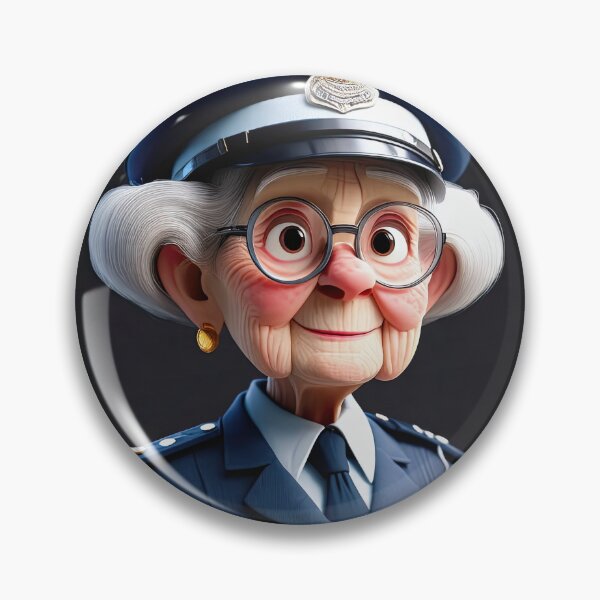 Item preview, Old Fart as a Police woman designed and sold by Colin Bentham.
