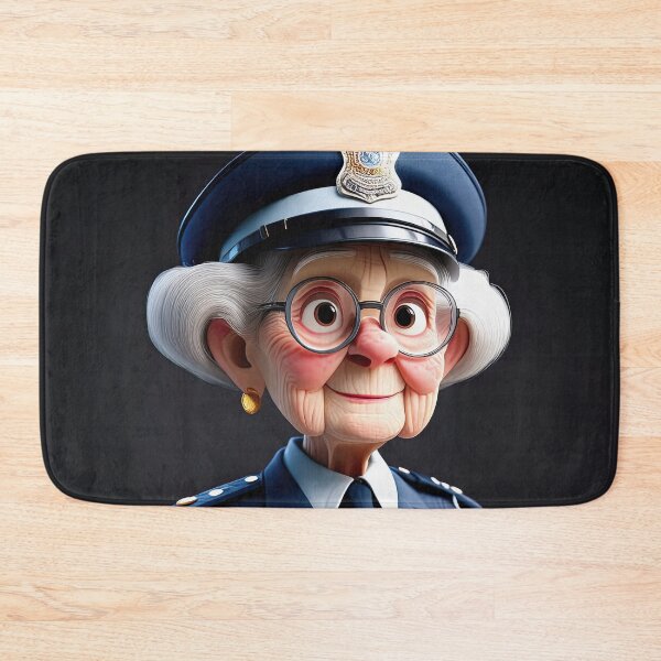 Item preview, Old Fart as a Police woman designed and sold by Colin Bentham.