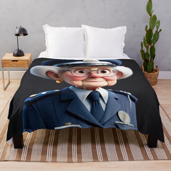 Item preview, Old Fart as a Police woman designed and sold by Colin Bentham.