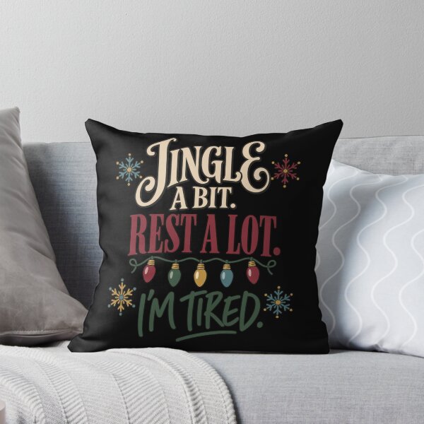 Item preview, Jingle A Bit Rest A Lot Tired Christmas designed and sold by Svenniibee.