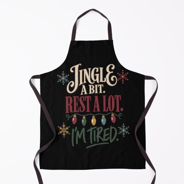 Item preview, Jingle A Bit Rest A Lot Tired Christmas designed and sold by Svenniibee.