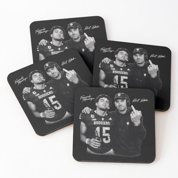 Item preview, Fernando Mendoza Clint Kubiak Indiana Hoosiers  designed and sold by MatthewA631970.