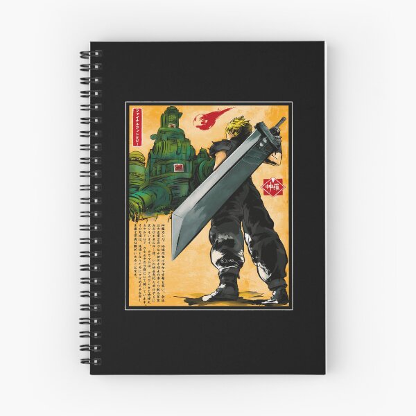 Item preview, Final Fantasy VII Cloud Buster Sword Retro Anime Tee designed and sold by KatelynS301549.