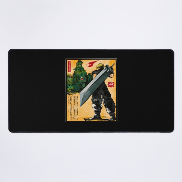 Item preview, Final Fantasy VII Cloud Buster Sword Retro Anime Tee designed and sold by KatelynS301549.