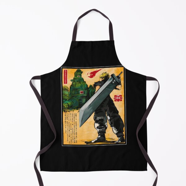 Item preview, Final Fantasy VII Cloud Buster Sword Retro Anime Tee designed and sold by KatelynS301549.