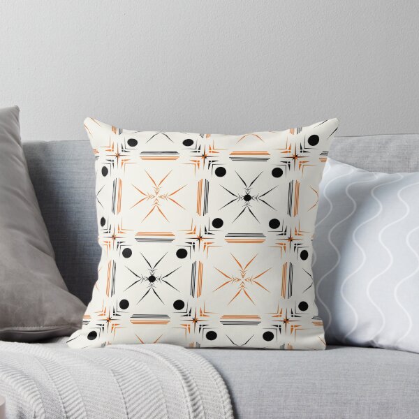 Item preview, Elegance of Orange designed and sold by Space & Care - Art Deco GeoMetrica.