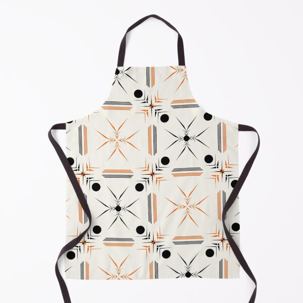 Item preview, Elegance of Orange designed and sold by Space & Care - Art Deco GeoMetrica.