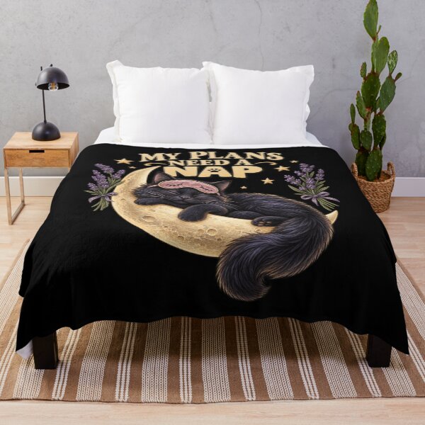 Item preview, My Plans Need A Nap Sleeping Cat designed and sold by Svenniibee.