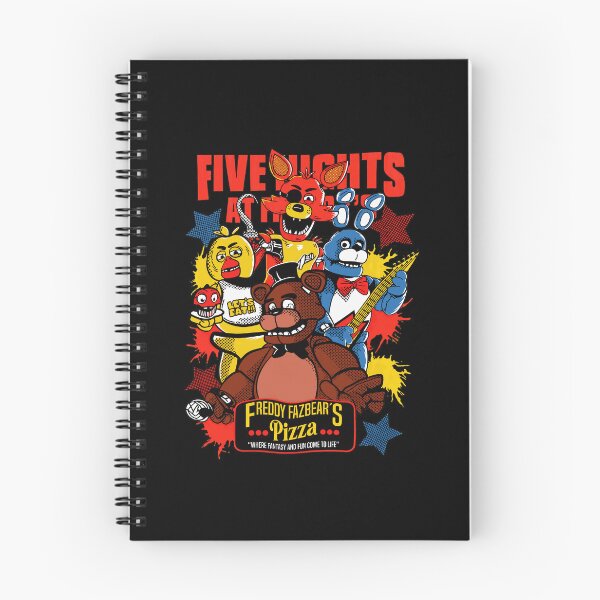 Item preview, Five Nights at Freddy's Pizza Characters  designed and sold by JaniceWa907577.
