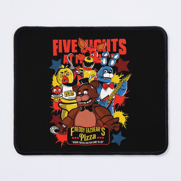 Item preview, Five Nights at Freddy's Pizza Characters designed and sold by JaniceWa907577.