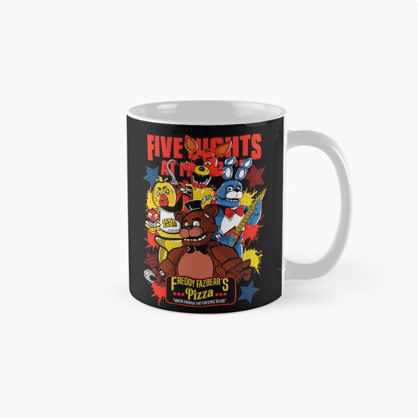 Item preview, Five Nights at Freddy's Pizza Characters  designed and sold by JaniceWa907577.