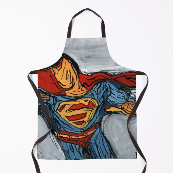 Item preview, Superman Flying Hero Expressive Pop Art Painting designed and sold by Dwaalhaas.com.
