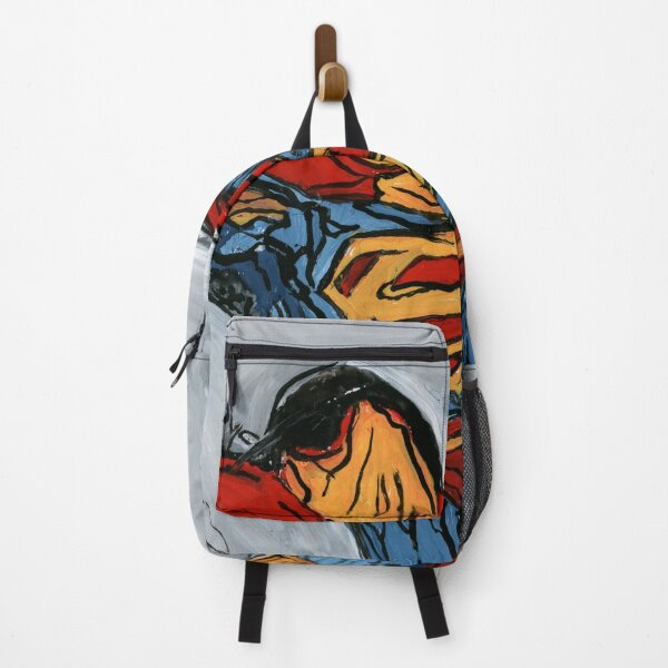 Item preview, Superman Flying Hero Expressive Pop Art Painting designed and sold by Dwaalhaas.com.