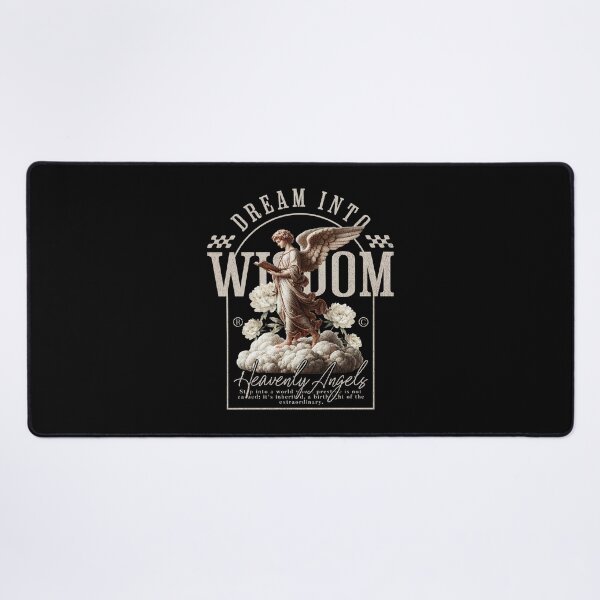 Item preview, Heavenly Angel Dream Into Wisdom Vintage Art designed and sold by QubekShop.