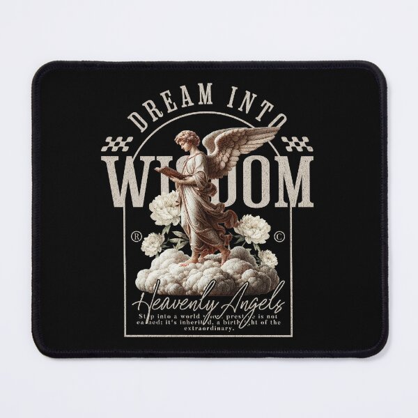 Item preview, Heavenly Angel Dream Into Wisdom Vintage Art designed and sold by QubekShop.
