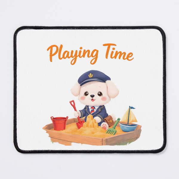 Item preview, Cute Maltese Puppy Play Time Art designed and sold by Kedspicedesign.