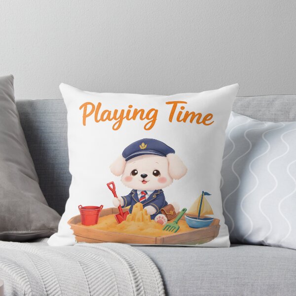 Item preview, Cute Maltese Puppy Play Time Art designed and sold by Kedspicedesign.