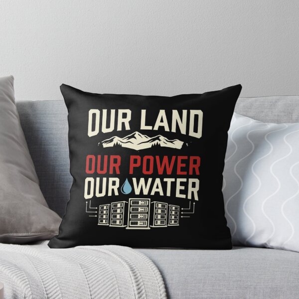 Item preview, Our Land Our Power Our Water Data Center Server Rack designed and sold by TimelessMilest.