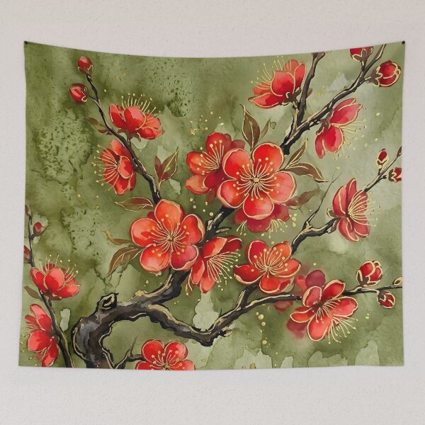 Item preview, Plum Blossom  designed and sold by GraphicsClub.