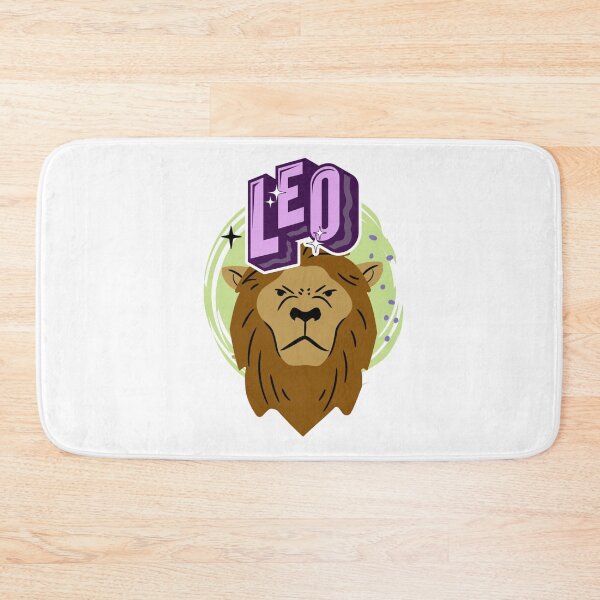 Item preview, Leo -green & purple & brown lion designed and sold by priyankajustine.
