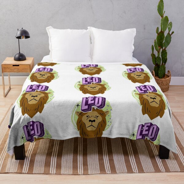 Item preview, Leo -green & purple & brown lion designed and sold by priyankajustine.