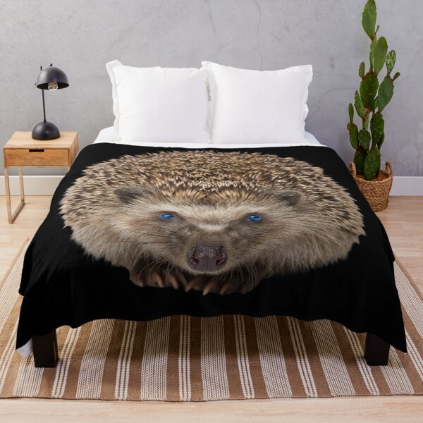 Item preview, Hedgehog Face Portrait Cute Woodland Animal Art designed and sold by cabana.space.