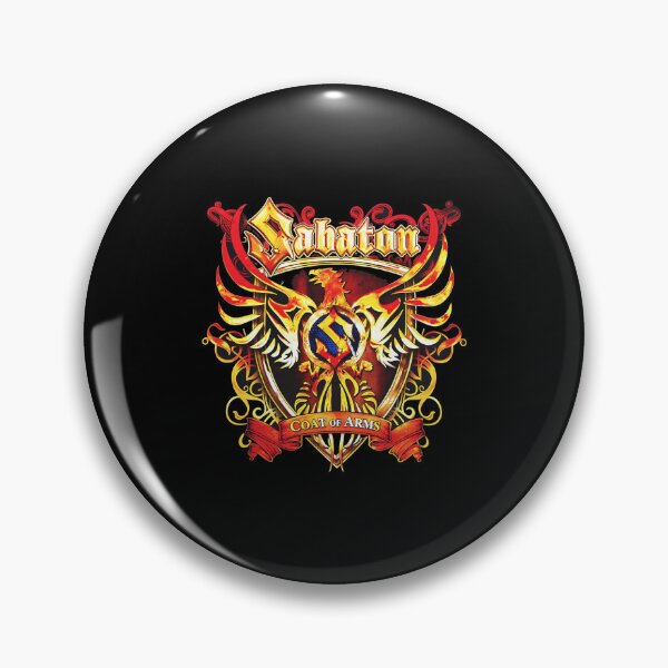 Item preview, Sabaton Phoenix Coat of Arms Emblem Design designed and sold by CordiaBergnaum.