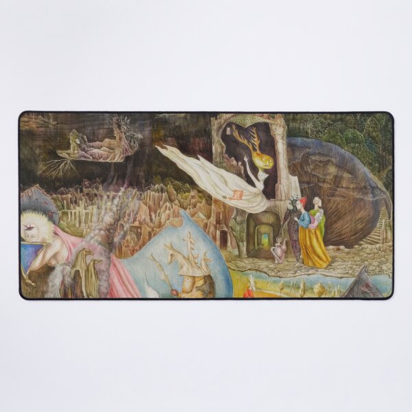 Item preview, Leonora Carrington - Leonora Carrington - Leonora Carrington - Leonora Carrington Surrealist Dreamscape designed and sold by Romero Britto.
