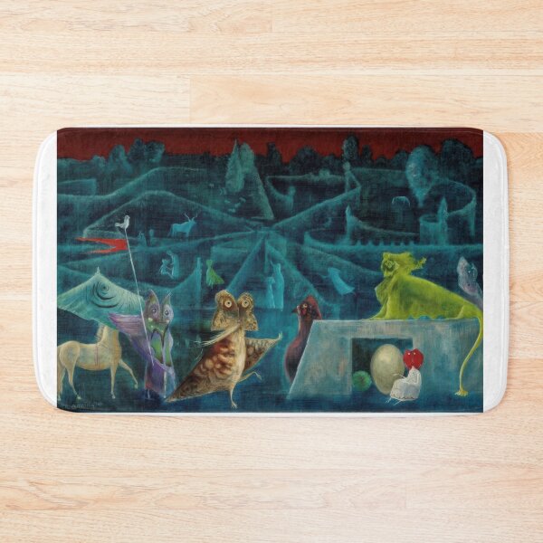 Item preview, Leonora Carrington - Leonora Carrington - Leonora Carrington  - Leonora Carrington Surrealist Dreamscape designed and sold by Romero Britto.