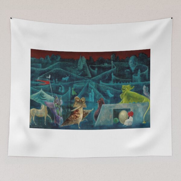 Item preview, Leonora Carrington - Leonora Carrington - Leonora Carrington  - Leonora Carrington Surrealist Dreamscape designed and sold by Romero Britto.