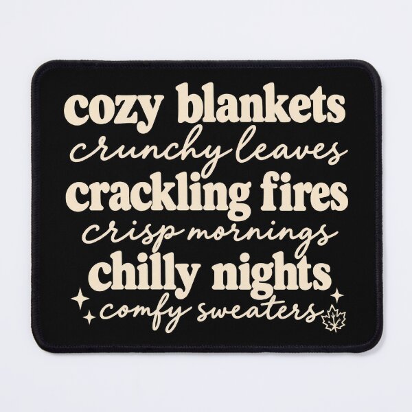 Item preview, Cozy Blankets Crunchy Leaves crackling fires Fall Design designed and sold by VGAfanatic.