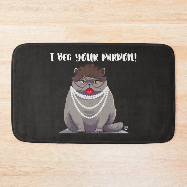 Item preview, I Beg Your Pardon Diva Cat designed and sold by Anita Ohulo.