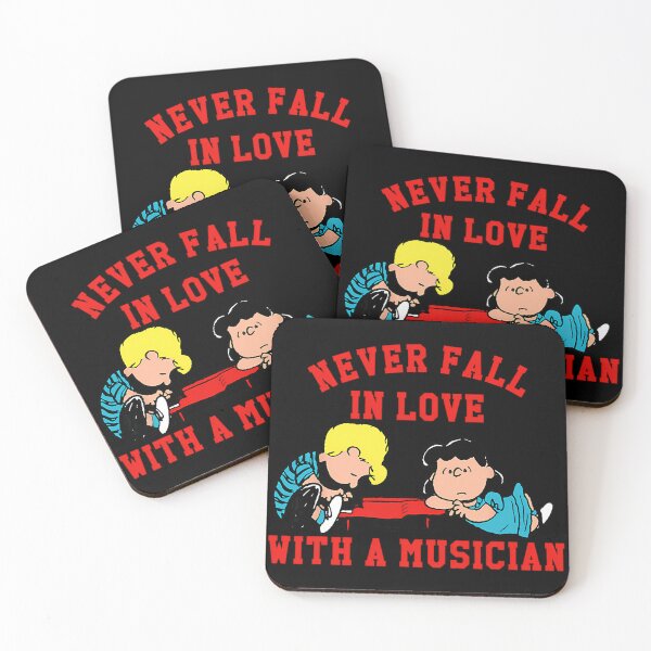 Item preview, Peanuts Never Fall In Love With A Musician Funny  designed and sold by Magico78.