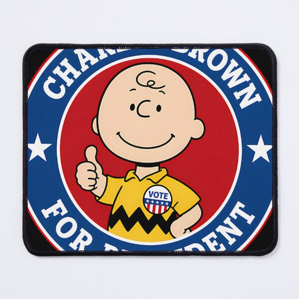 Item preview, Charlie Brown For President designed and sold by Magico78.